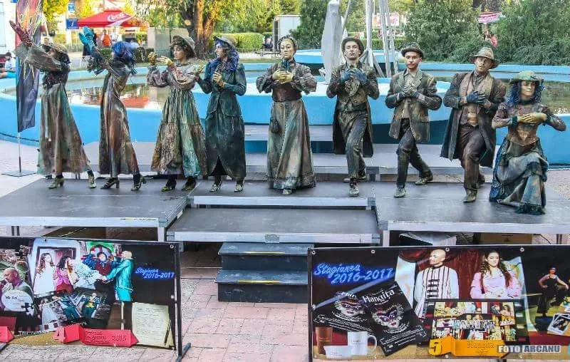O lună de teatru în parcurile din Giurgiu