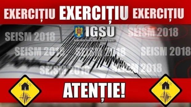 Pompierii din Giurgiu, la cel mai mare exercițiu antiseismic național