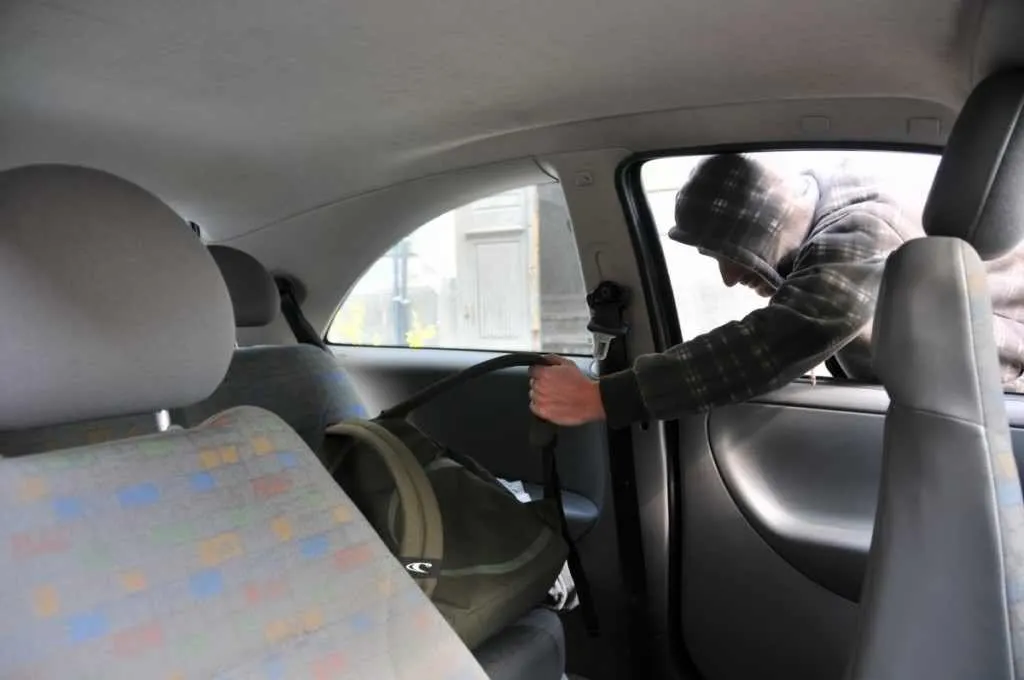 Doi tineri au furat borseta cu bani și acte a unui șofer de autoutilitară