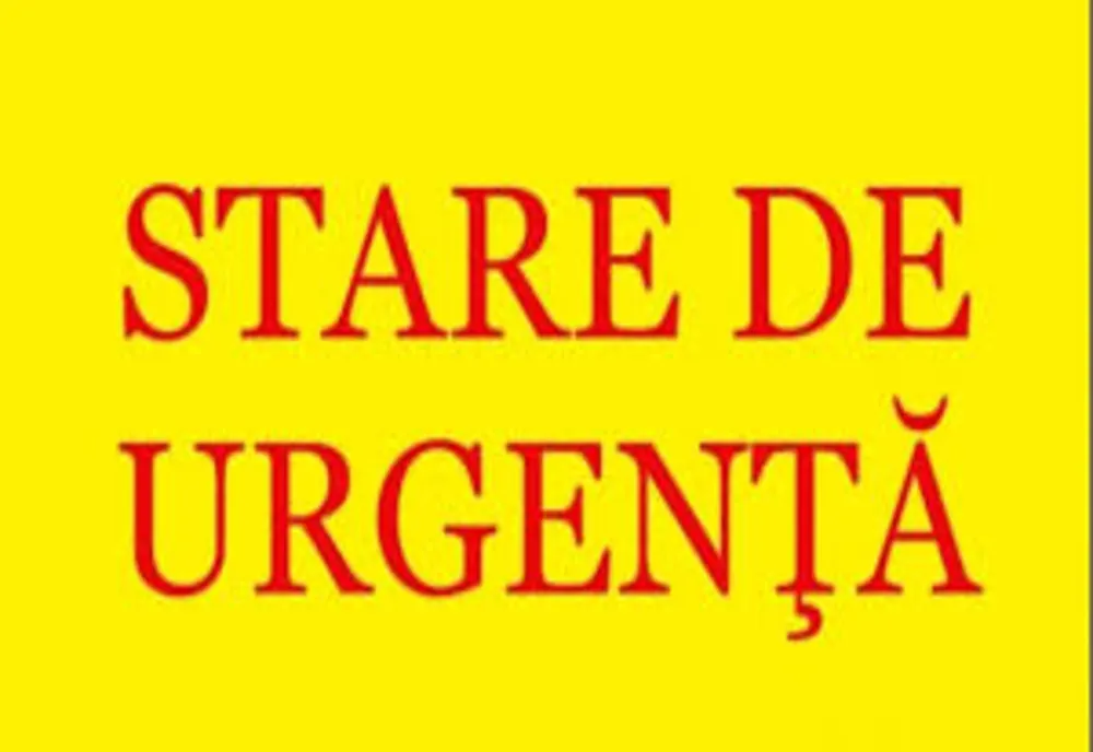 Stare de urgență: se poate limita circulația, se pot închide magazine și instituții