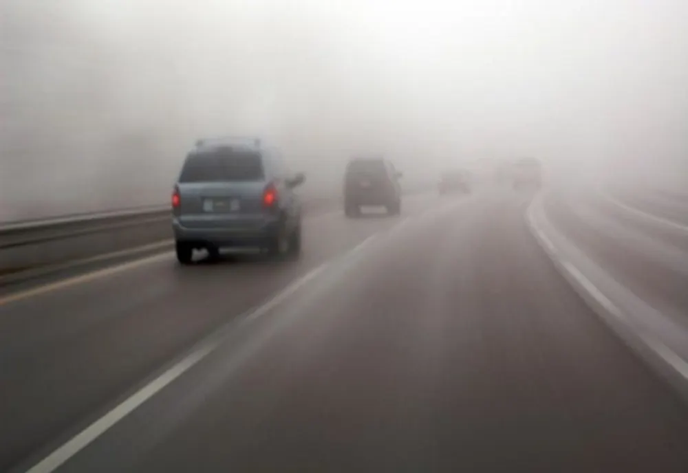 Circulație în condiții de ceață pe A1, în Giurgiu și Dâmbovița