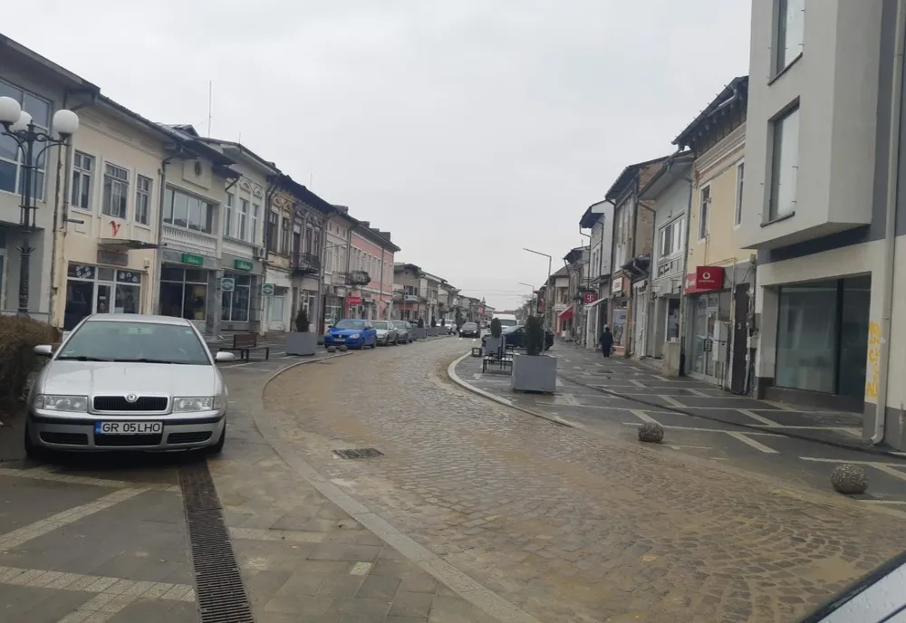Strada Gării din Giurgiu a fost redeschisă circulației