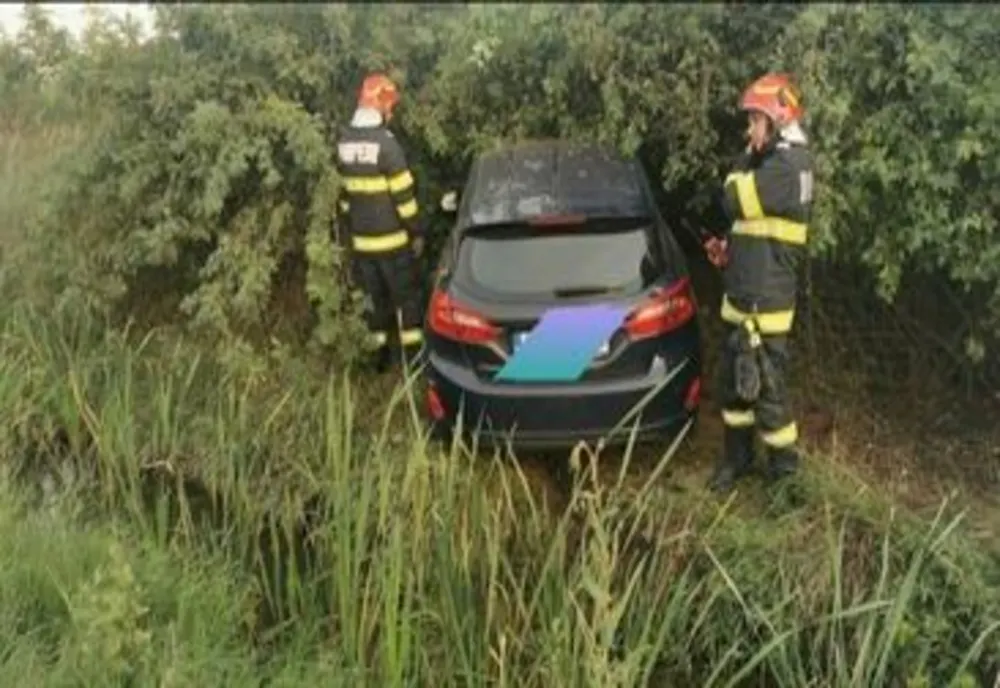Accident pe A1, la kilometrul 23, în județul Giurgiu. Două persoane au fost rănite