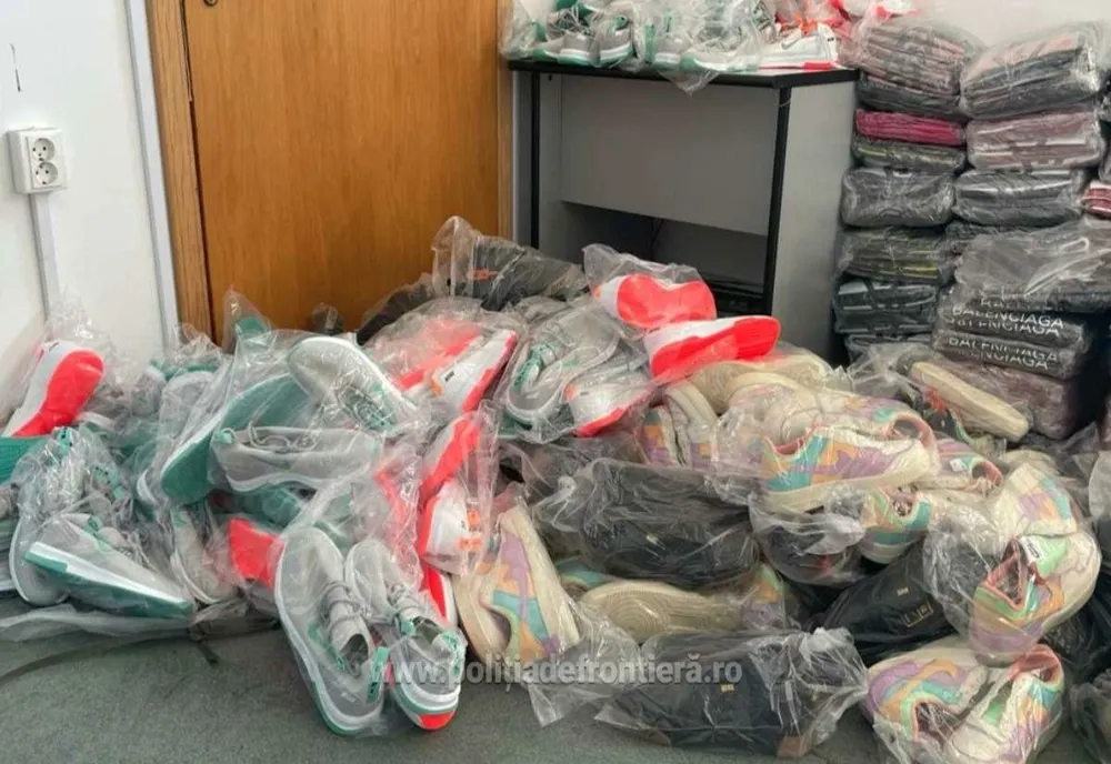 Bunuri susceptibile de contrafacere, în valoare de 180.000 de lei, descoperite la P.T.F. Giurgiu