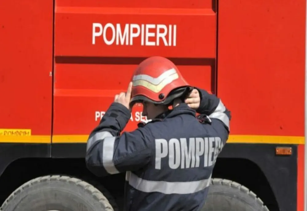 Giurgiu. Casă salvată din flăcări de pompieri