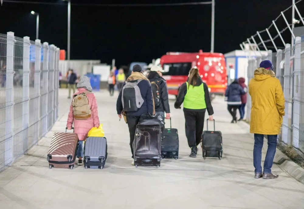  “Umanitatea nu are granițe”! Crucea Roşie şi Primăria Giurgiu colectează donaţii pentru refugiaţii din Ucraina