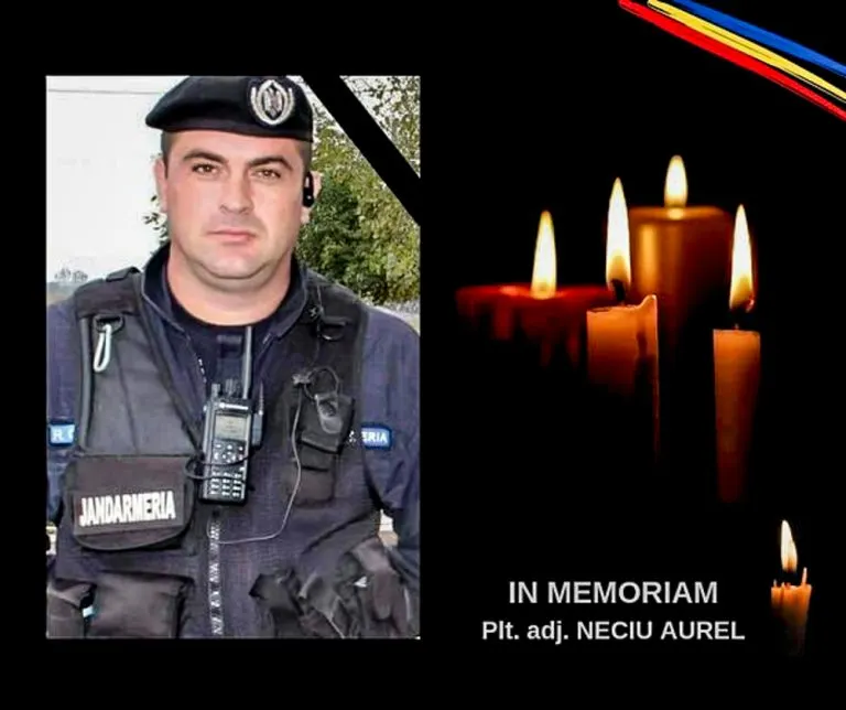 Jandarmeria Giurgiu, în doliu. Un angajat al instituţiei s-a stins din viaţă la doar 39 de ani