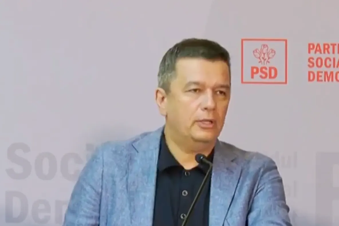 Sorin Grindeanu atacă dur PNL și USR: „România nu are Guvern, ei se luptă pentru funcții, bani și putere”
