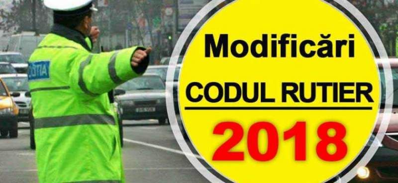 Ce prevede noul Cod Rutier 2018. Măsuri dure pentru șoferii care încalcă legea