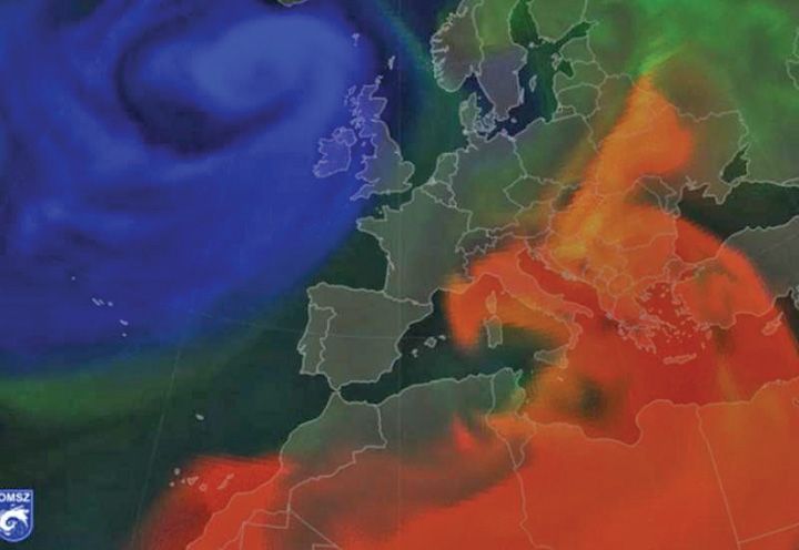 Un val de praf saharian va lovi România