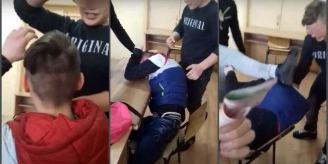 Doi elevi și-au agresat colegul și au postat imaginile pe rețelele de socializare