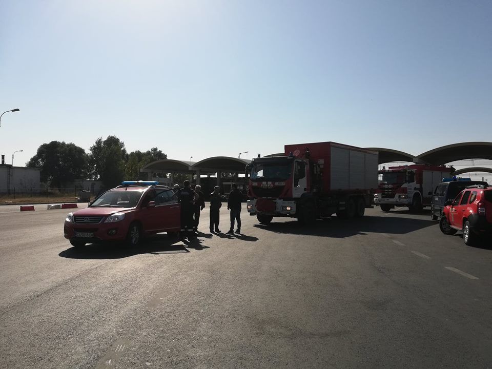 10 echipaje de salvare-căutare din Bulgaria, la Seism 2018, prin Vama Giurgiu