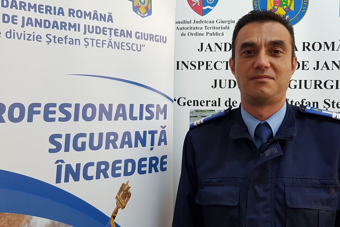 Inspectoratul de Jandarmi Giurgiu are un nou inspector șef adjunct