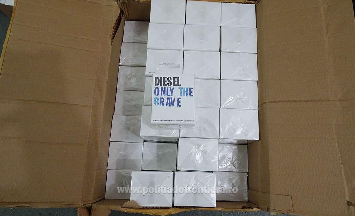Mii de bunuri contrafăcute, confiscate de polițiștii de frontieră din cadrul P.T.F. Giurgiu