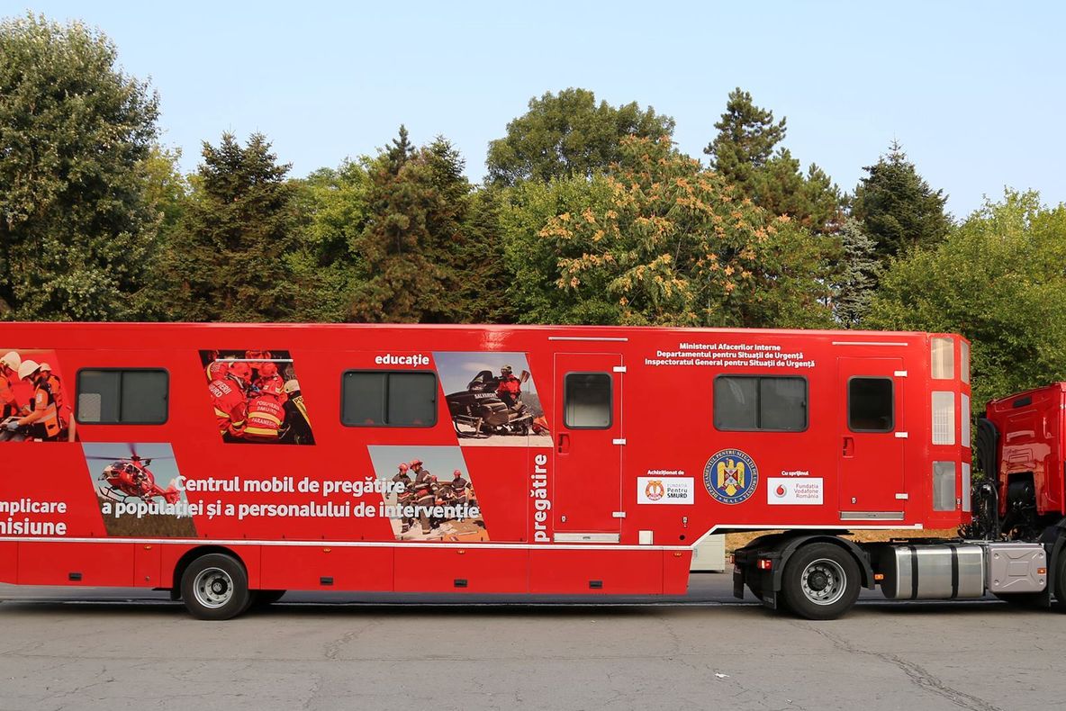 Caravana SMURD “Fii pregătit!” sosește în județul Giurgiu!