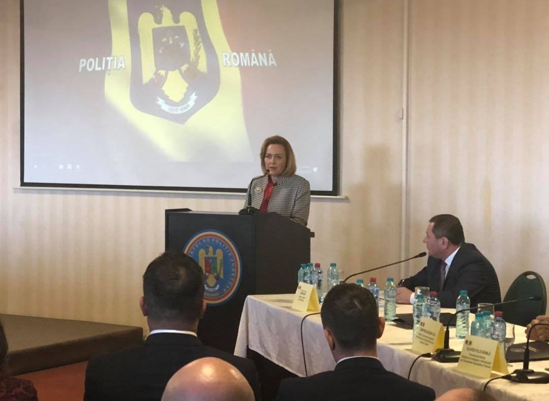 Carmen Dan, lecție de management către șefii structurilor județene de poliție