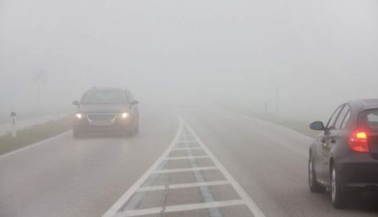 Atenție la drum! Ceață pe drumurile din Județul Giurgiu