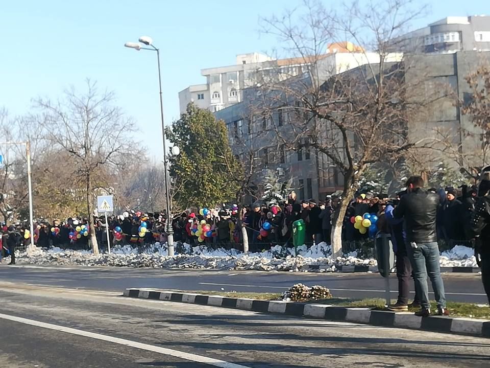 Ziua Națională, sărbătorită în stradă de mii de giurgiuveni