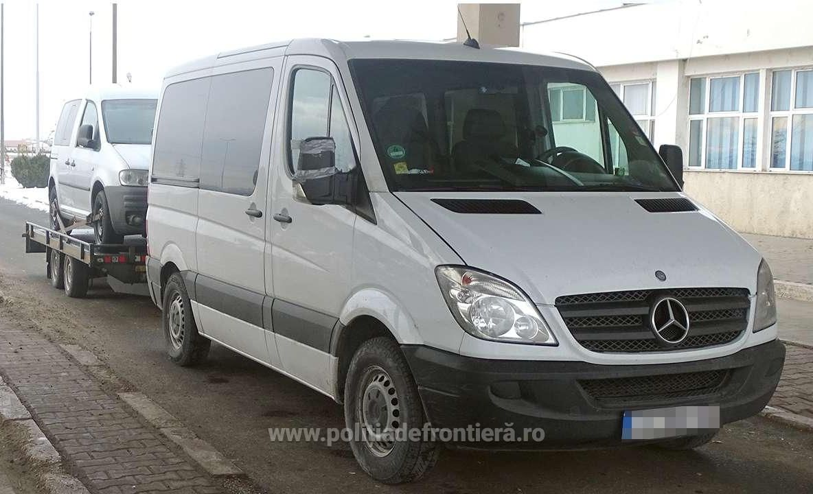 Autoturism căutat de autoritățile din Belgia, descoperit la Giurgiu