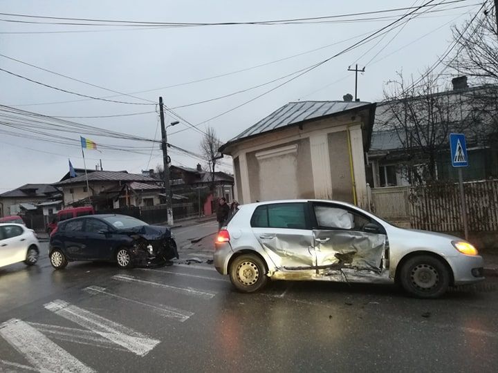 Accident rutier pe strada Gheorghe Doja, din Giurgiu