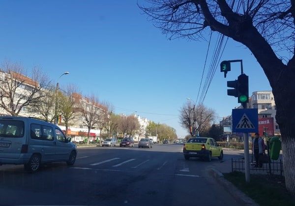 Accident grav în Giurgiu. Femeie lovită pe trecerea de pietoni de la Tineretului