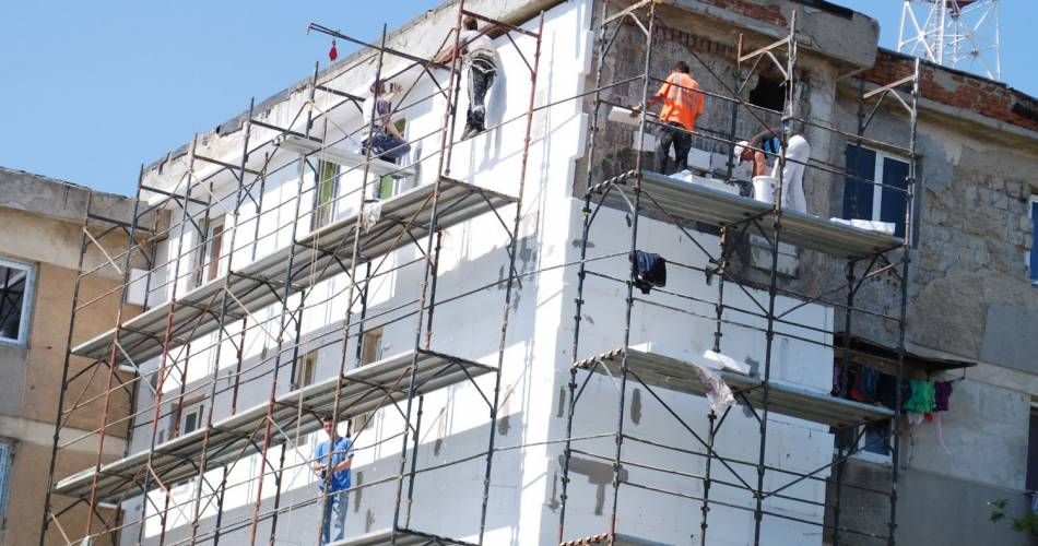 Controale pe şantierele din judeţul Giurgiu, pentru prevenirea căderilor de la înălțime