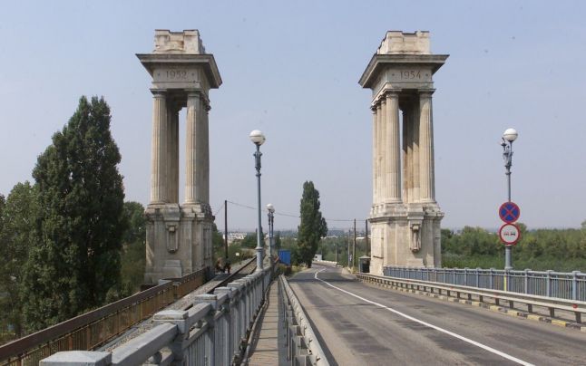 Circulație întreruptă pe Podul Giurgiu-Ruse, timp de o oră