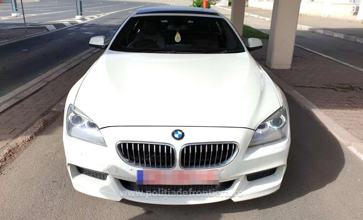 Autoturism căutat de autoritățile din Marea Britanie, descoperit la Giurgiu