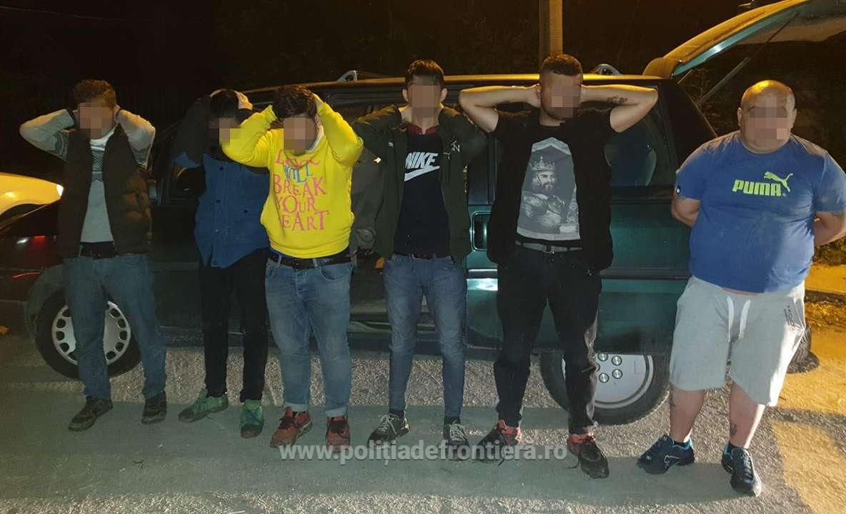 Trei bulgari arestaţi preventiv pentru călăuzirea a cinci cetăţeni irakieni