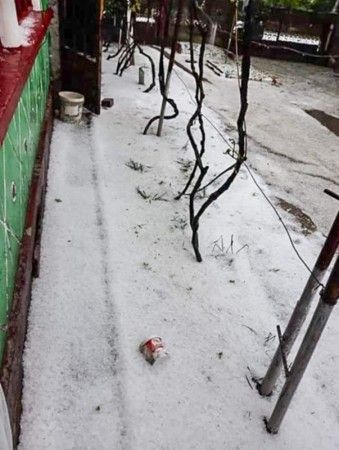 Localități din județul Giurgiu, afectate de grindină