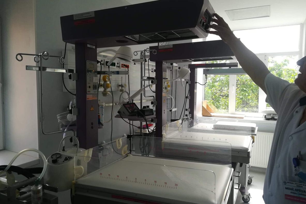 La Maternitatea din Giurgiu se nasc tot mai puțini copii