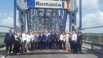 Vizita unor demnitari și ofițeri din cadrul strutucturilor de ordine publică, la Giurgiu