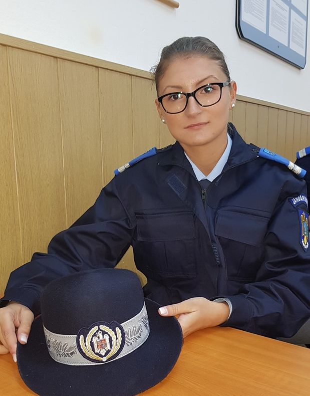 Tineri absolvenți la Jandarmeria Giurgiu