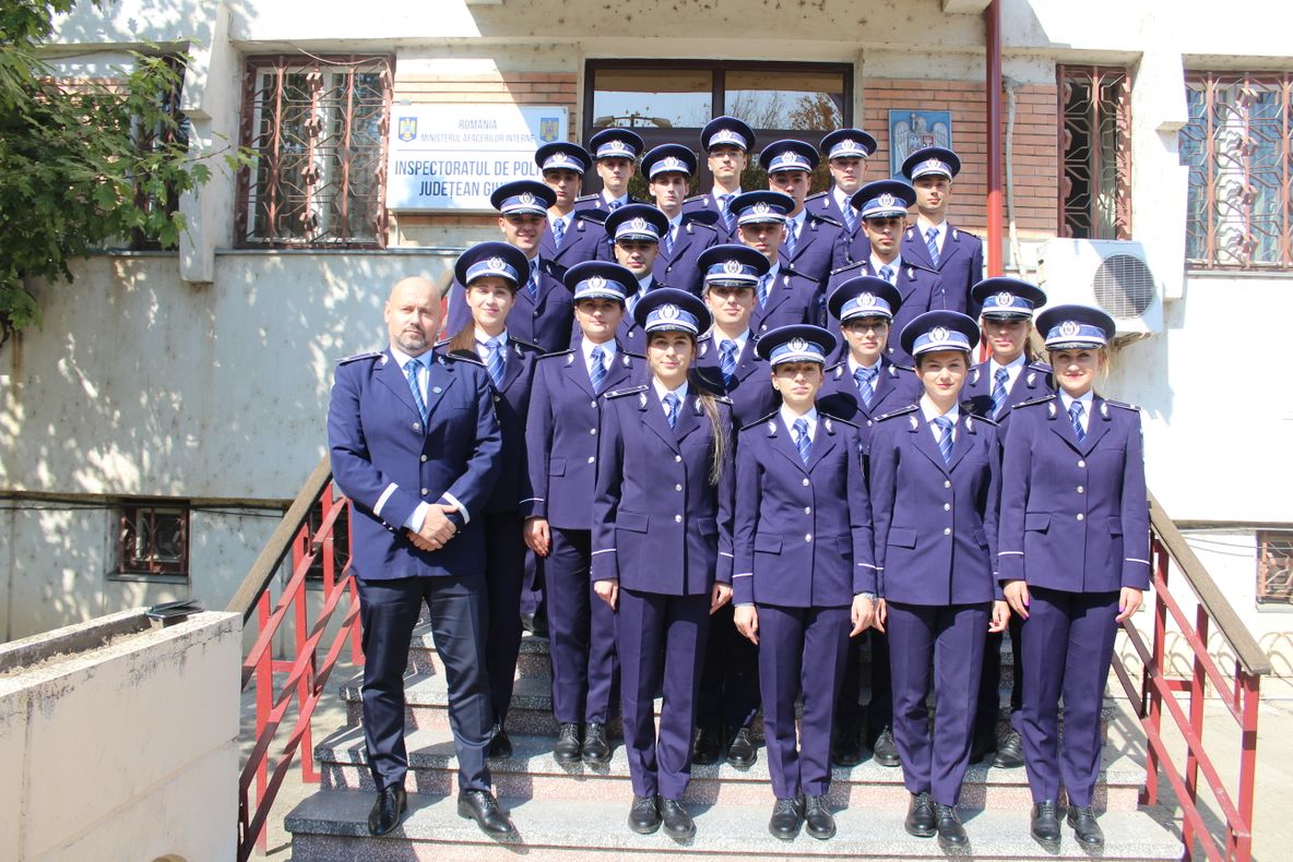 20 de noi agenți de poliție, la Inspectoratul de Poliție Județean Giurgiu