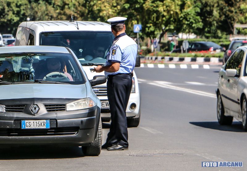 155 de sancțiuni aplicate și 25 de permise reținute într-o singură zi