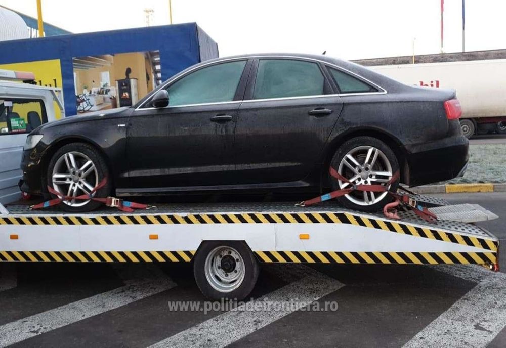 Autoturism căutat de autoritățile din Marea Britanie, descoperit la Punctul de Trecere a Frontierei Giurgiu