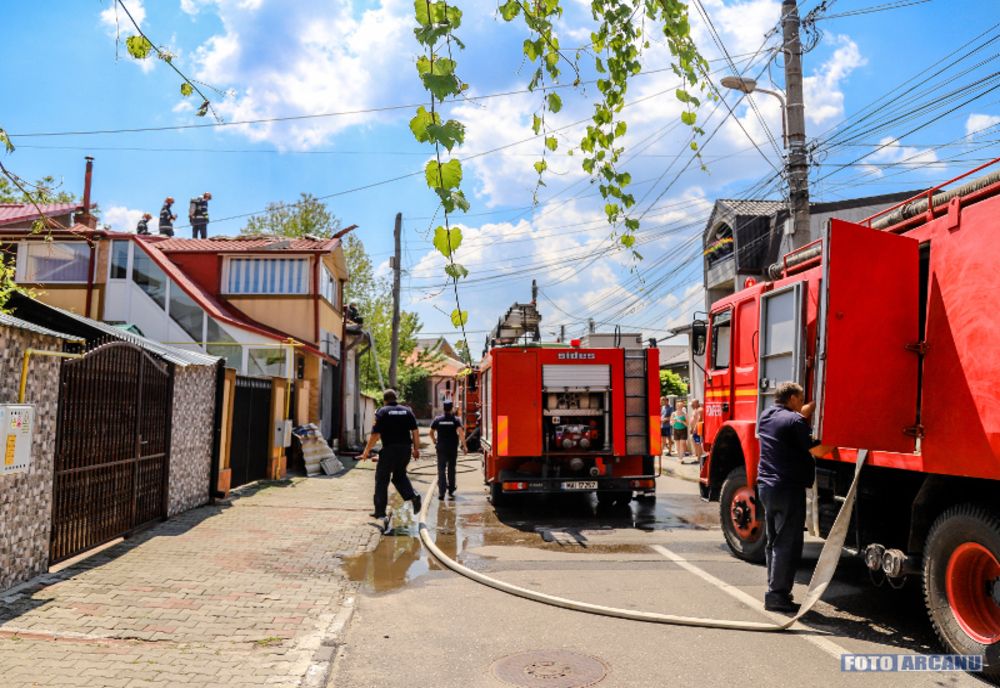 Peste 1.000 de incendii în județul Giurgiu, în 2019