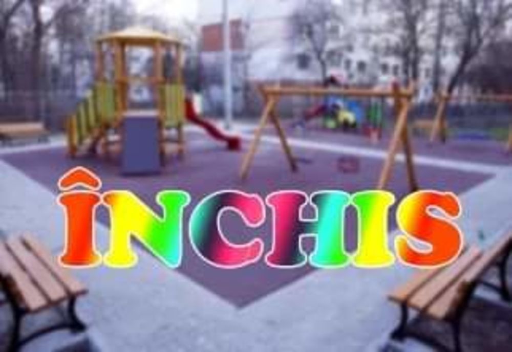 Toate locurile de joacă din municipiul Giurgiu, închise. Ele vor fi păzite de Poliția Locală
