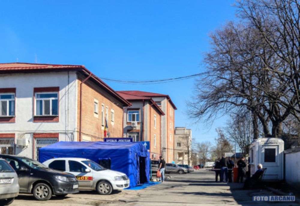 Triaj epidemiologic la Spitalul Județean Giurgiu și acces permis doar pacienților!