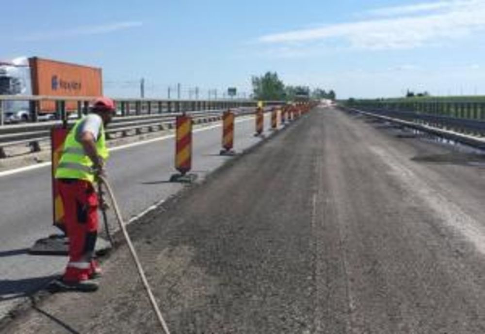 Circulație restricționată pe Autostrada A1 București-Pitești, la Bolintin-Vale