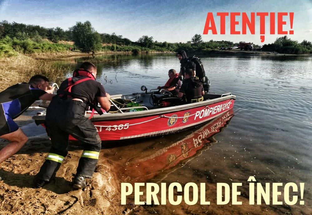 Pompierii, în alertă! Patru persoane, înecate în mai puțin de două săptămâni
