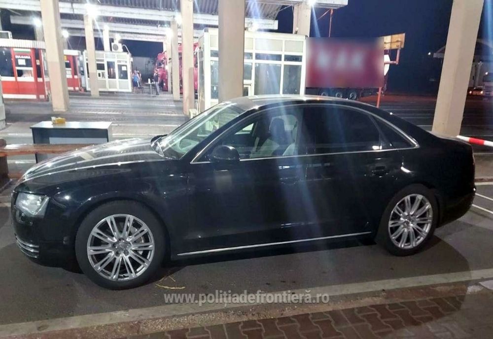 Audi căutat de autorităţile din Marea Britanie, descoperit la Giurgiu 