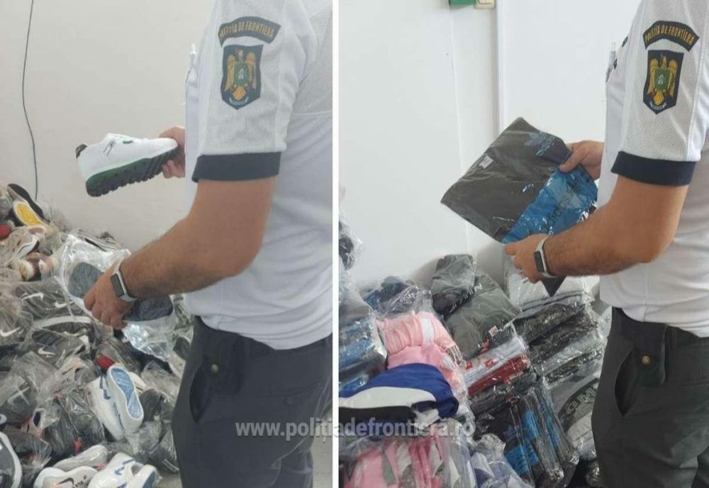 Parfumuri și textile contrafăcute, descoperite în compartimentul de bagaje al unui autocar care se întorcea din Turcia