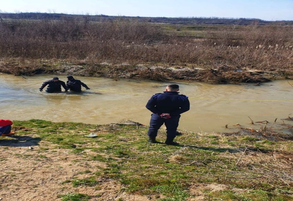 Bărbat din Cartojani, dat dispărut, găsit mort în apele râului Dâmbovnic