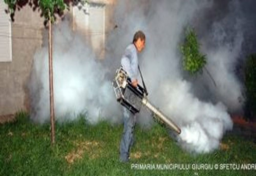 Start la acțiunea de dezinsecție, în Giurgiu. În ce zone vor fi efectuate tratamentele