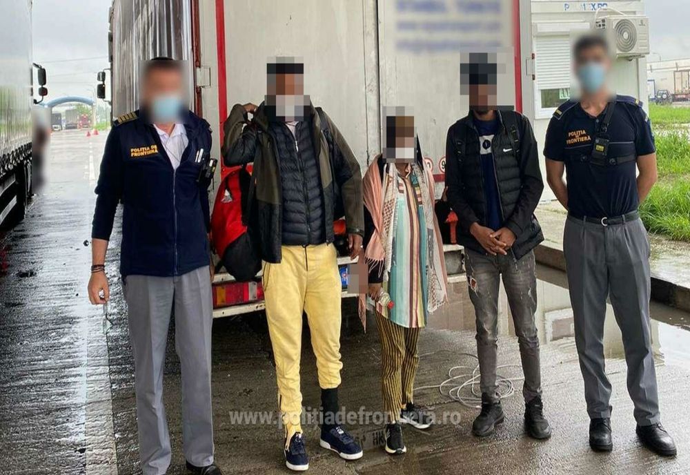Cinci migranți depistaţi de polițiștii de frontieră din cadrul PTF Giurgiu