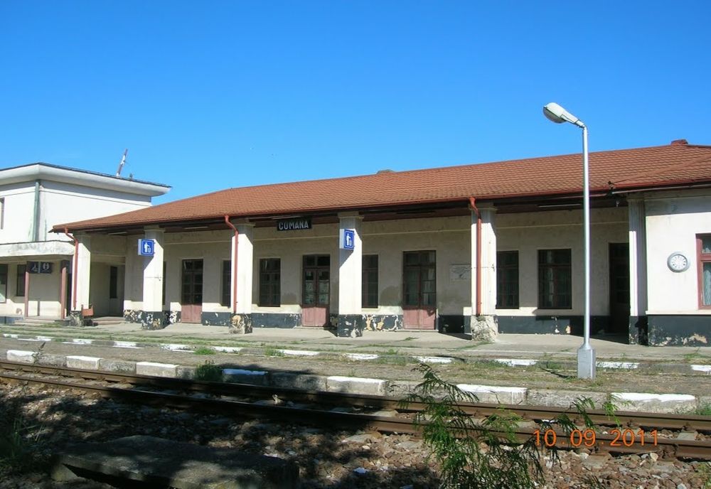 Calea ferată București – Giurgiu: S-a emis autorizația de demolare a unor clădiri din haltele Grădiștea și Comana 