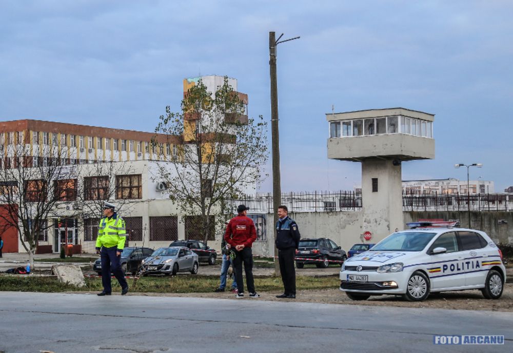 Giurgiu. Deținut evadat în timp ce aștepta să fie vaccinat