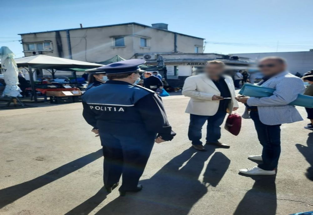 Polițiștii din Giurgiu au desfășurat noi acțiuni anti-COVID