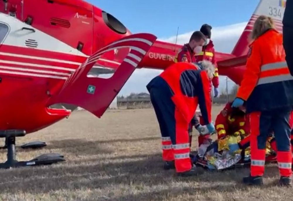 Elicopter SMURD solicitat să intervină la Singureni